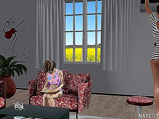 Futanari 3d esmer MILFs lanet derleme
