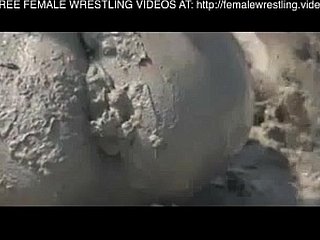 Girls wrestling back make an issue of dirt
