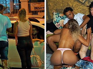 Stepson Having A Triple Nearby His Colombian Stepmom