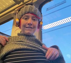 Proxy fazendo algumas coisas em um trem público