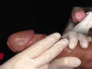 尿道の健康診断と精子サンプルビューの抽出