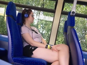 Pernas adolescentes Bus