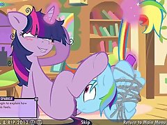 गोधूलि एक्स इंद्रधनुष डैश एक्स Fluttershy