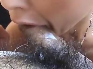 Coppia pompino asiatica