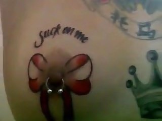 Filipina slut tattooed and pock-marked