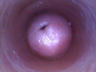 Kira - Queer selfie (endoscope pussy cam video)