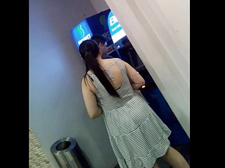Boso Upskirt Czarny G Sequence Rajstopy Faceshot